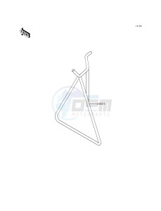 KX 125 J [KX125] (J2) [KX125] drawing STAND