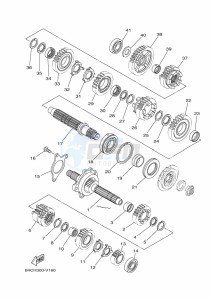 MT-07 MTN690 (BATX) drawing TRANSMISSION