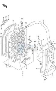 DF 115A drawing Cylinder Head