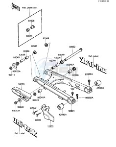 KL 600 A [KL600] (A1) [KL600] drawing SWING ARM