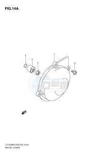 LT-F400 (P28-P33) drawing RECOIL COVER (MODEL L0)