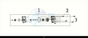 MAXSYM TL 508 (TL50W2-EU) (M2) drawing WATER PUMP / MAXSYM TL 508 (TL50W2-EU) (M2)