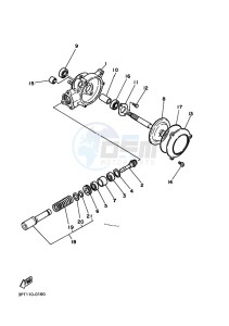 PW50 (BSL3) drawing DRIVE SHAFT