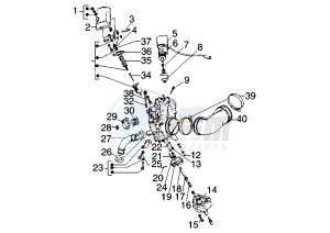 ET2 INIEZIONE 50 drawing Carburetor