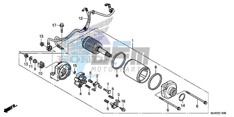 STARTER MOTOR