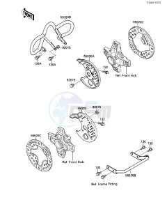 KXF 250 A [TECATE 4] (A1-A2) [TECATE 4] drawing GUARD-- S- -