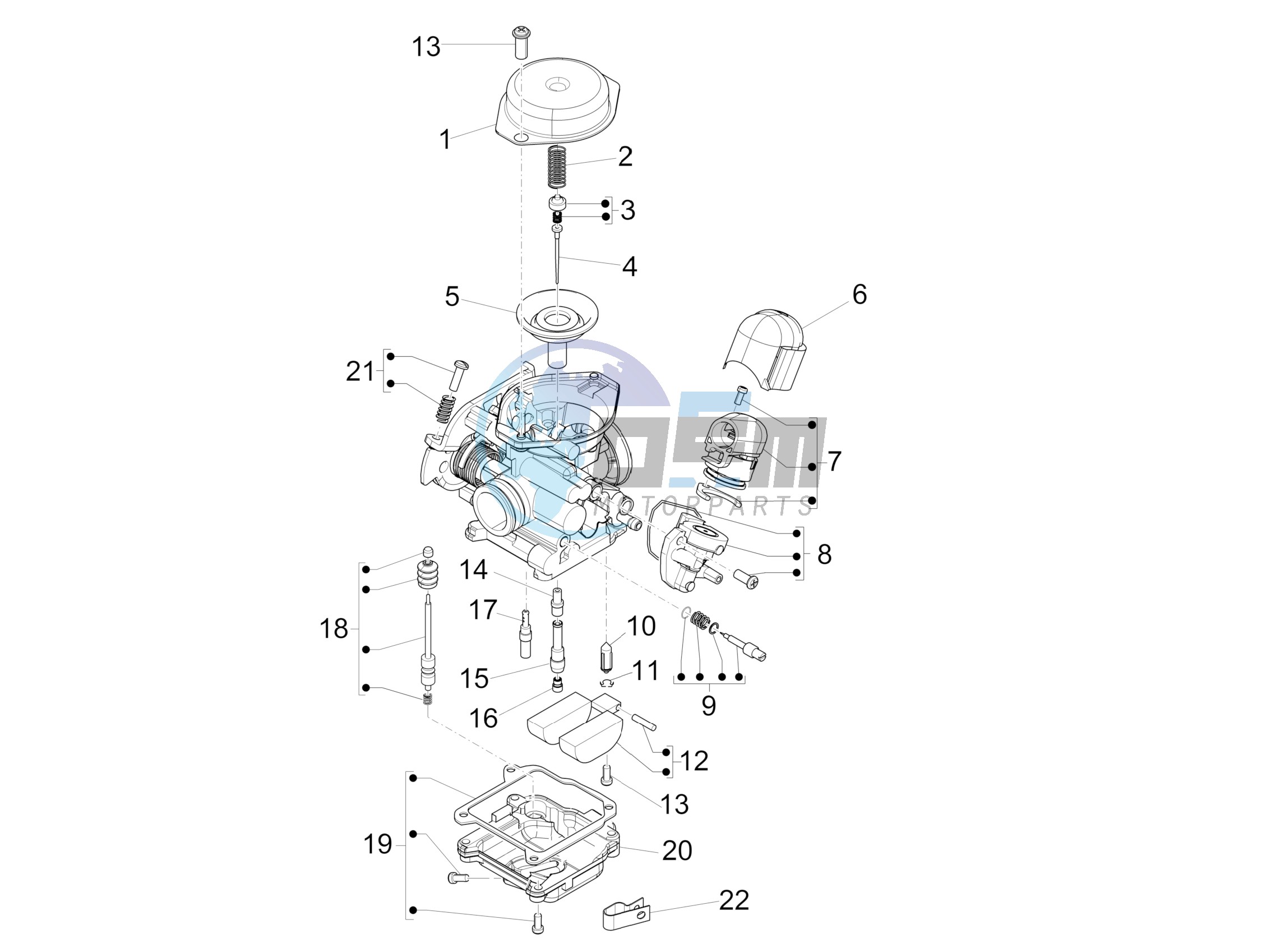 Carburetor components