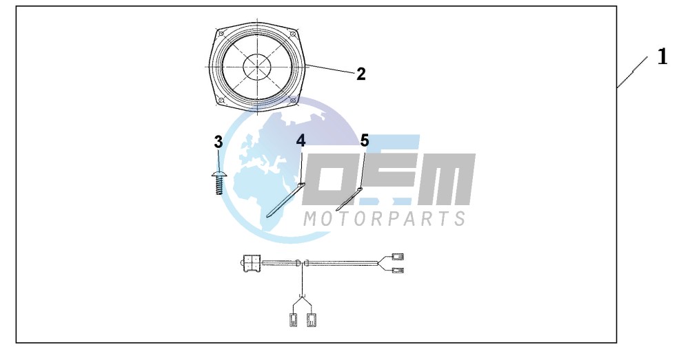 REAR SPEAKER SET