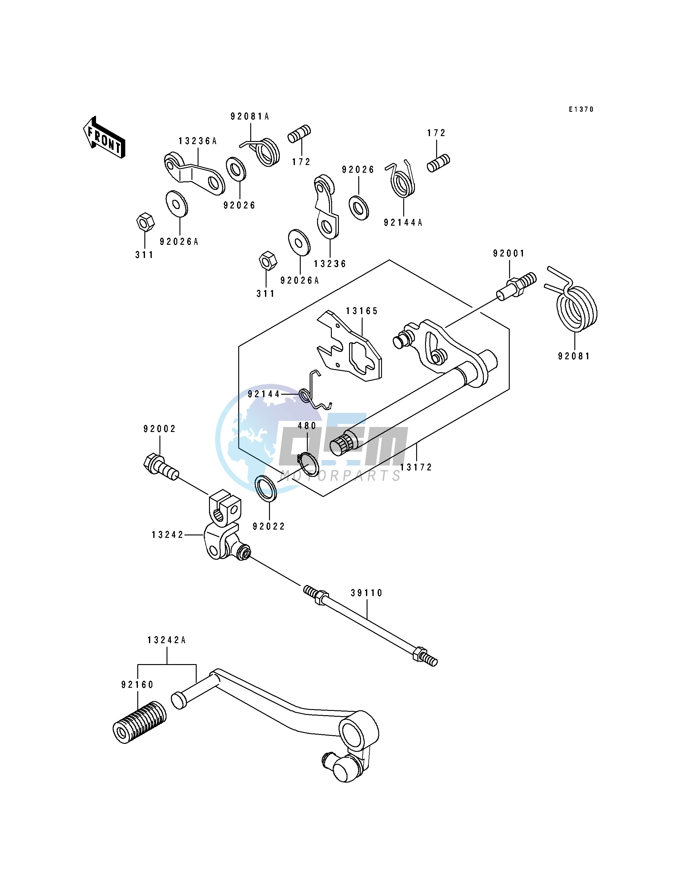 GEAR CHANGE MECHANISM