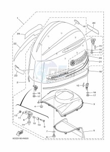 F300BETU drawing FAIRING-UPPER