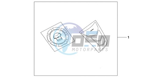 TANKPAD / FUEL LID COVER