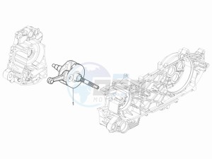 Beverly 350 4t 4v ie e3 ( USA - ca ) USA_CAL drawing Crankshaft