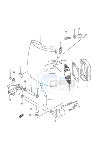 DF 40 drawing Silencer