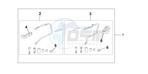 CBF1000 drawing PANNIER STAY