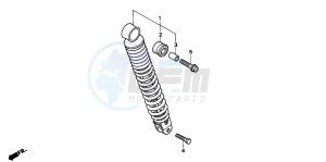 SFX50SMM drawing REAR CUSHION