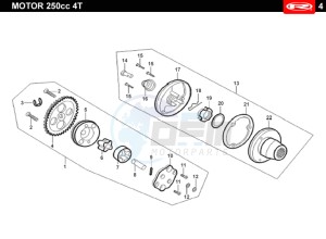 TANGO-250-WHITE drawing LUBRICATION SYSTEM