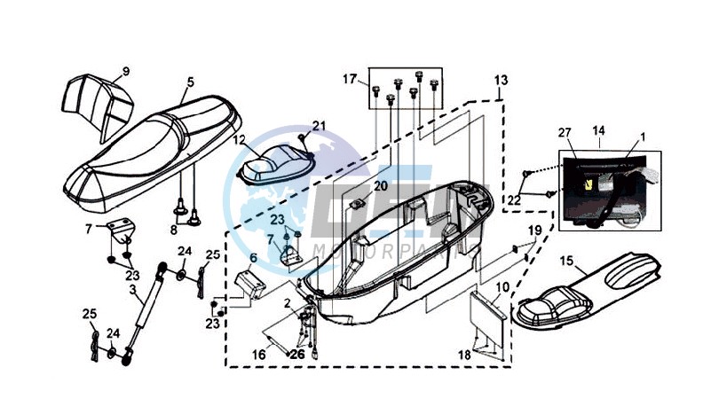 BUDDYSEAT - HELMET BOX