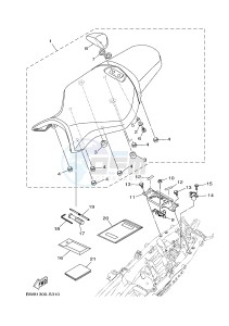 MTN1000 MTN-1000 MT-10 (B67E) drawing SEAT