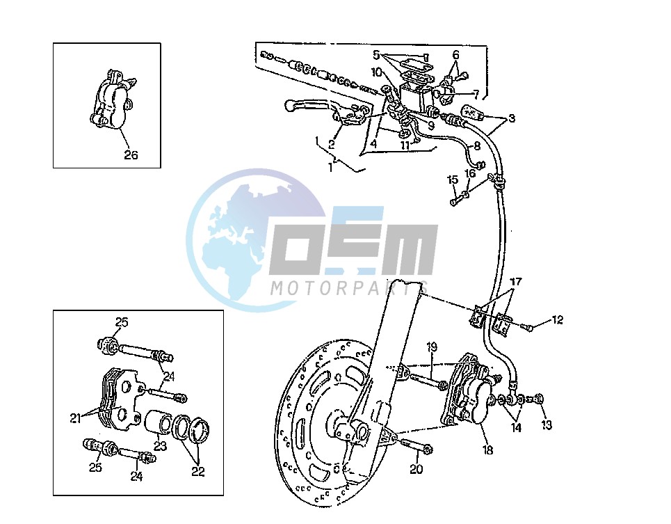 FRONT BRAKE SYSTEM