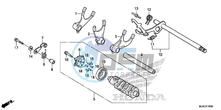 GEAR SHIFT DRUM