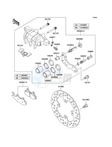 KVF750_4X4_EPS KVF750GCS EU GB drawing Front Brake