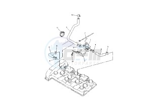 YZF R6 600 drawing AIR INDUCTION SYSTEM