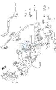 DF 30A drawing Harness Remote Control