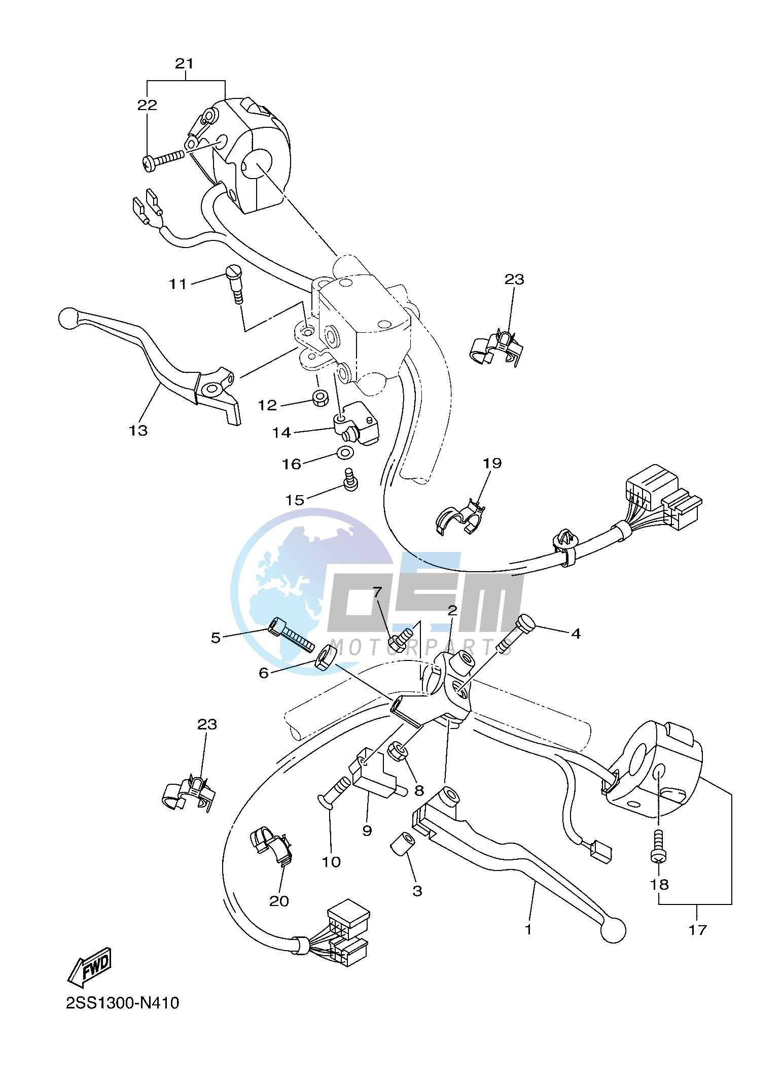 HANDLE SWITCH & LEVER