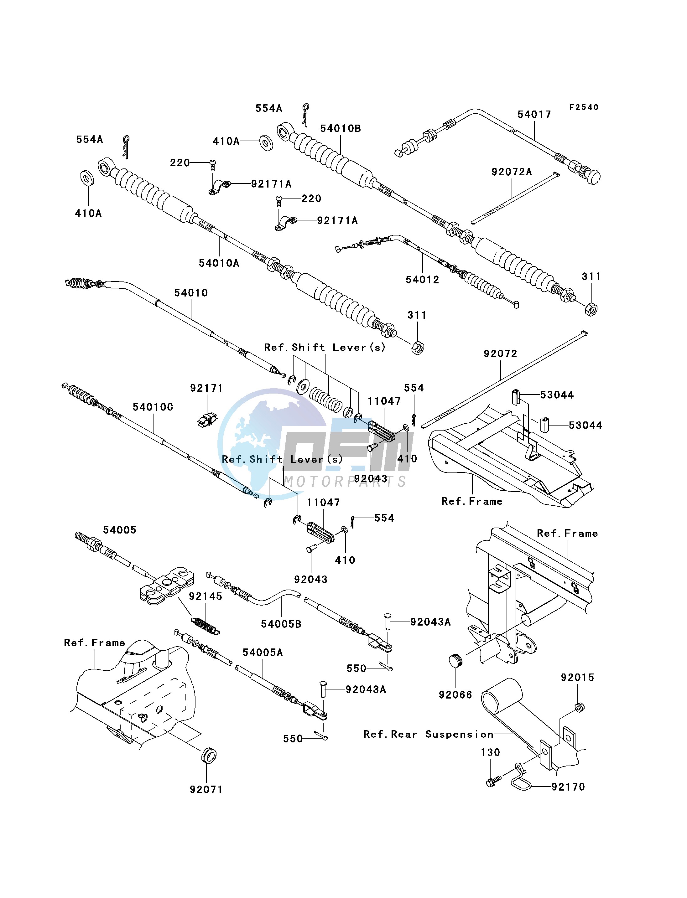 CABLES-- K6F- -