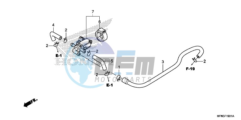 AIR INJECTION CONTROL VALVE