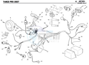 TANGO 125 PRO drawing ELECTRICS