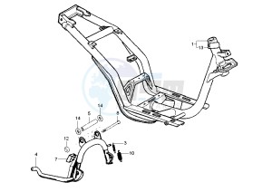 LIBERTY 4T 50 drawing Frame - Central Stand