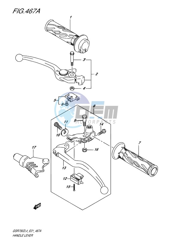 HANDLE LEVER