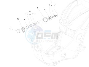 SPRINT 125 4T 3V IE NOABS E2-E3 (APAC) drawing Locks