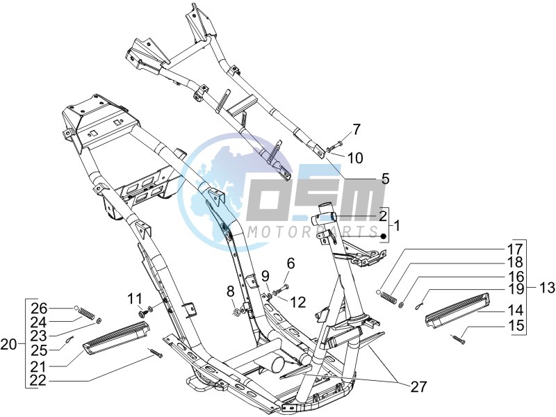 Frame bodywork