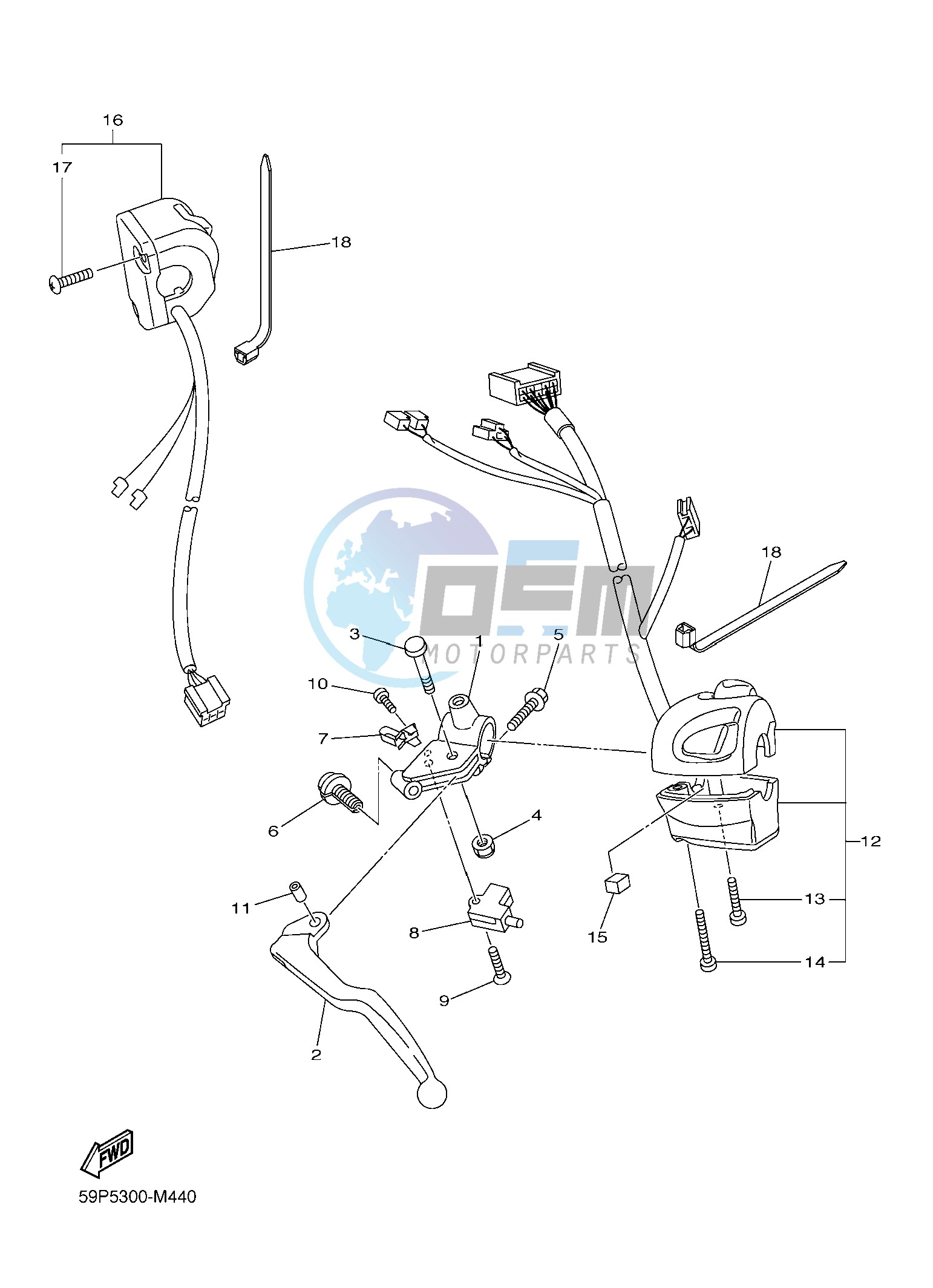 HANDLE SWITCH & LEVER