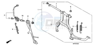 CB13009 Australia - (U / MME TWO) drawing STAND