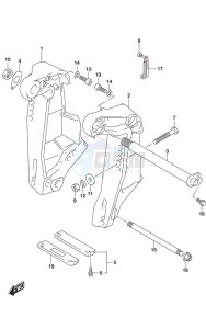 DF 115A drawing Clamp Bracket (Type: AS)