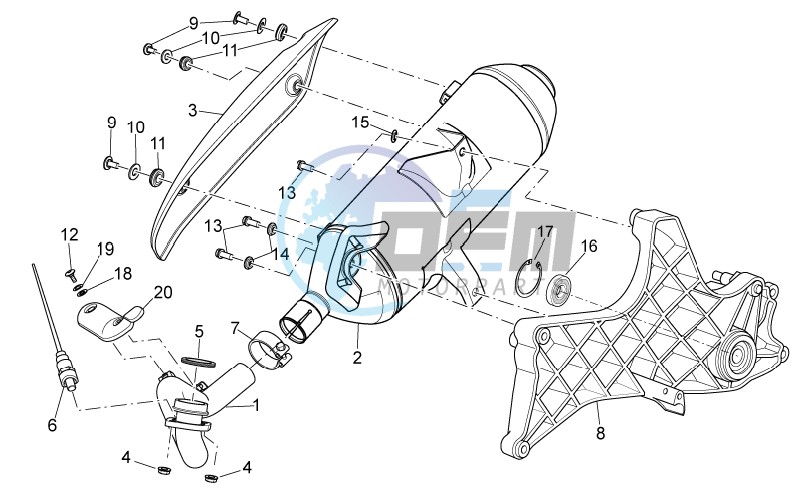 Exhaust unit