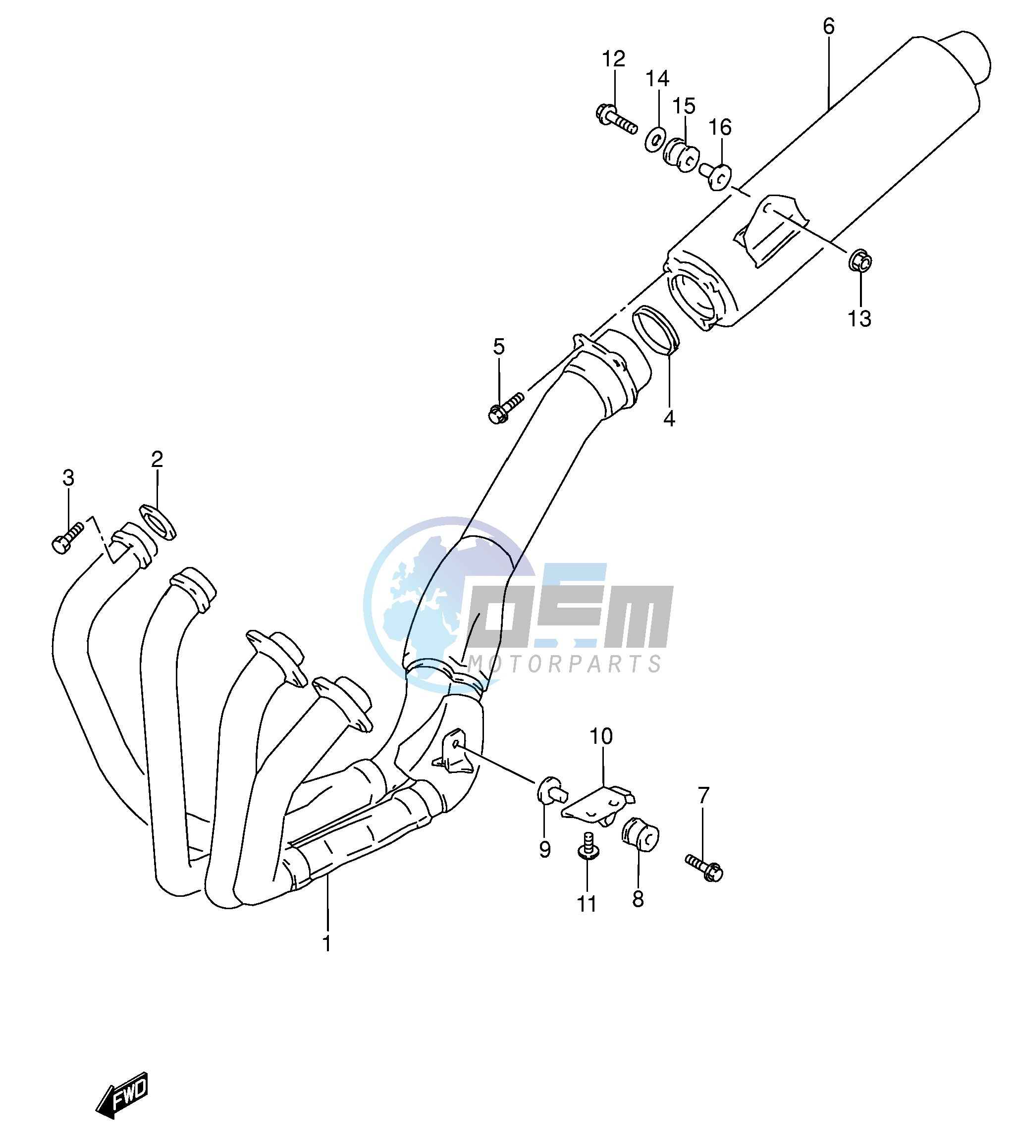 MUFFLER (MODEL S T V)