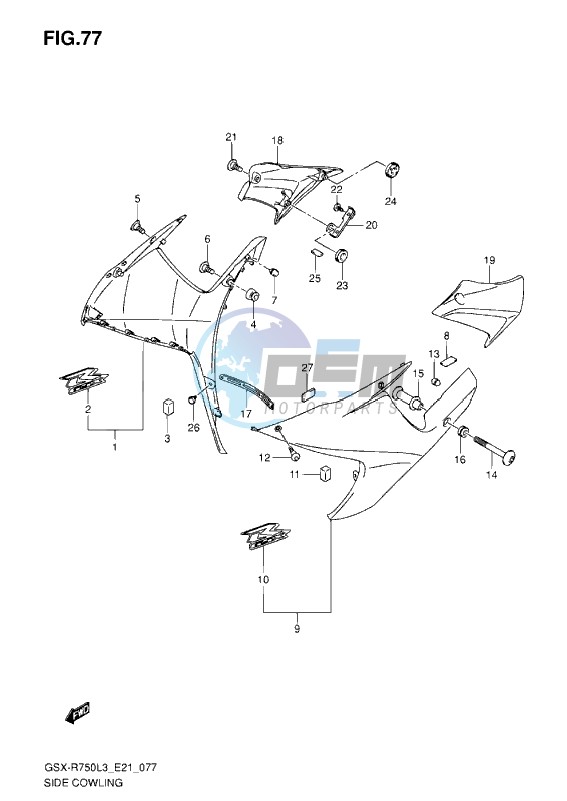 SIDE COWLING L3 ( AGQ )