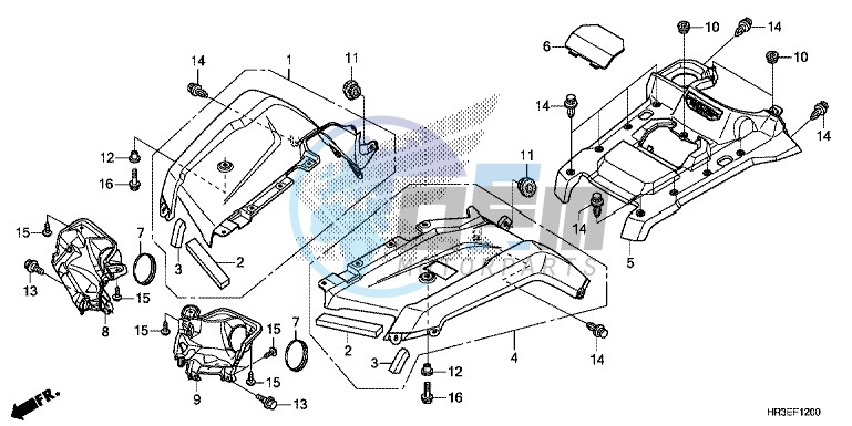 FRONT FENDER