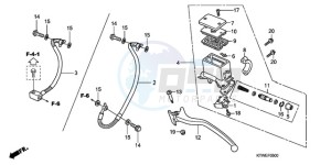 SH300A9 France - (F / ABS CMF) drawing RR. BRAKE MASTER CYLINDER