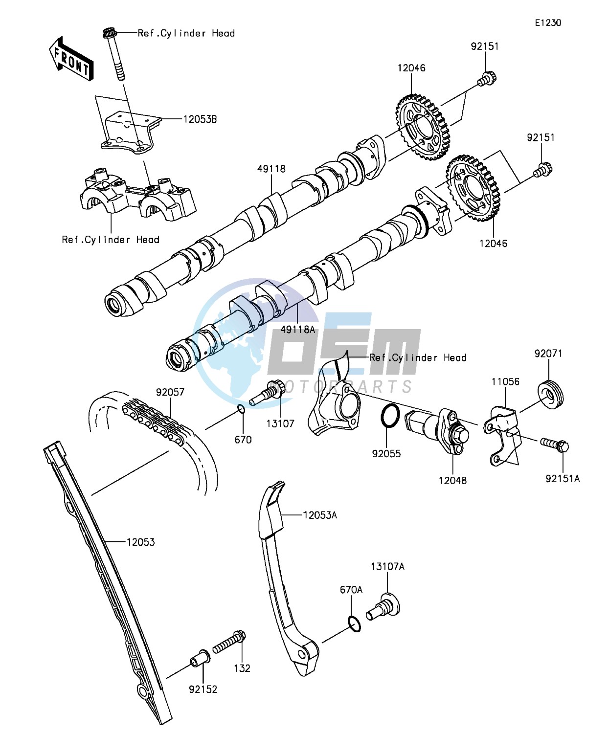 Camshaft(s)/Tensioner