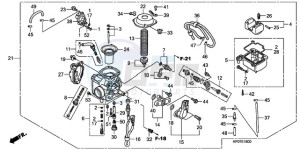 TRX500FPEA U / EC PS drawing CARBURETOR