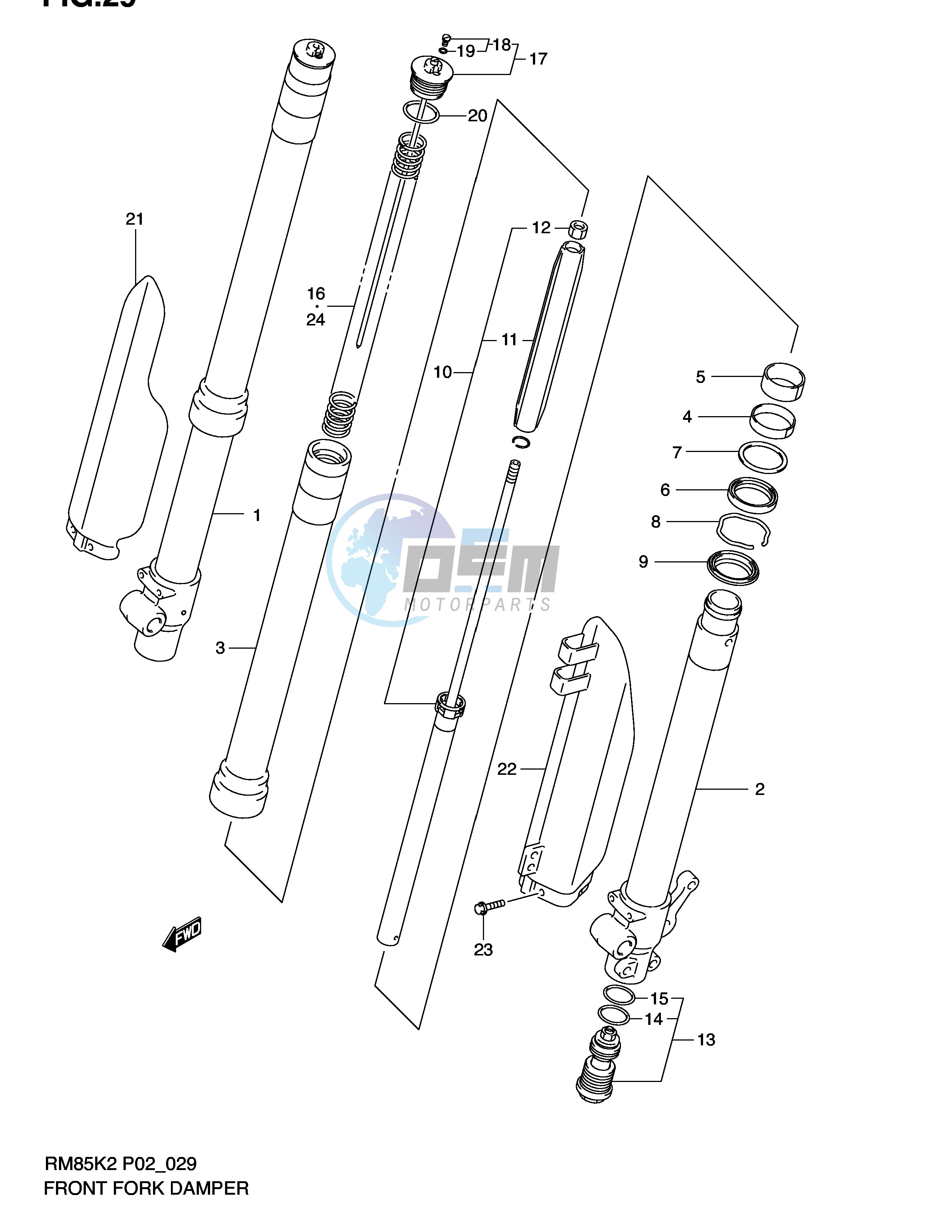 FRONT FORK DAMPER