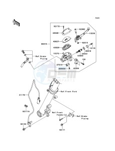 ER-6f ABS EX650DBF GB XX (EU ME A(FRICA) drawing Front Master Cylinder