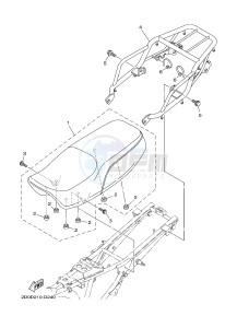 YB125 (2CS3) drawing SEAT