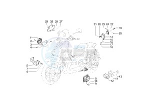 Beverly 500 drawing Electrical devices