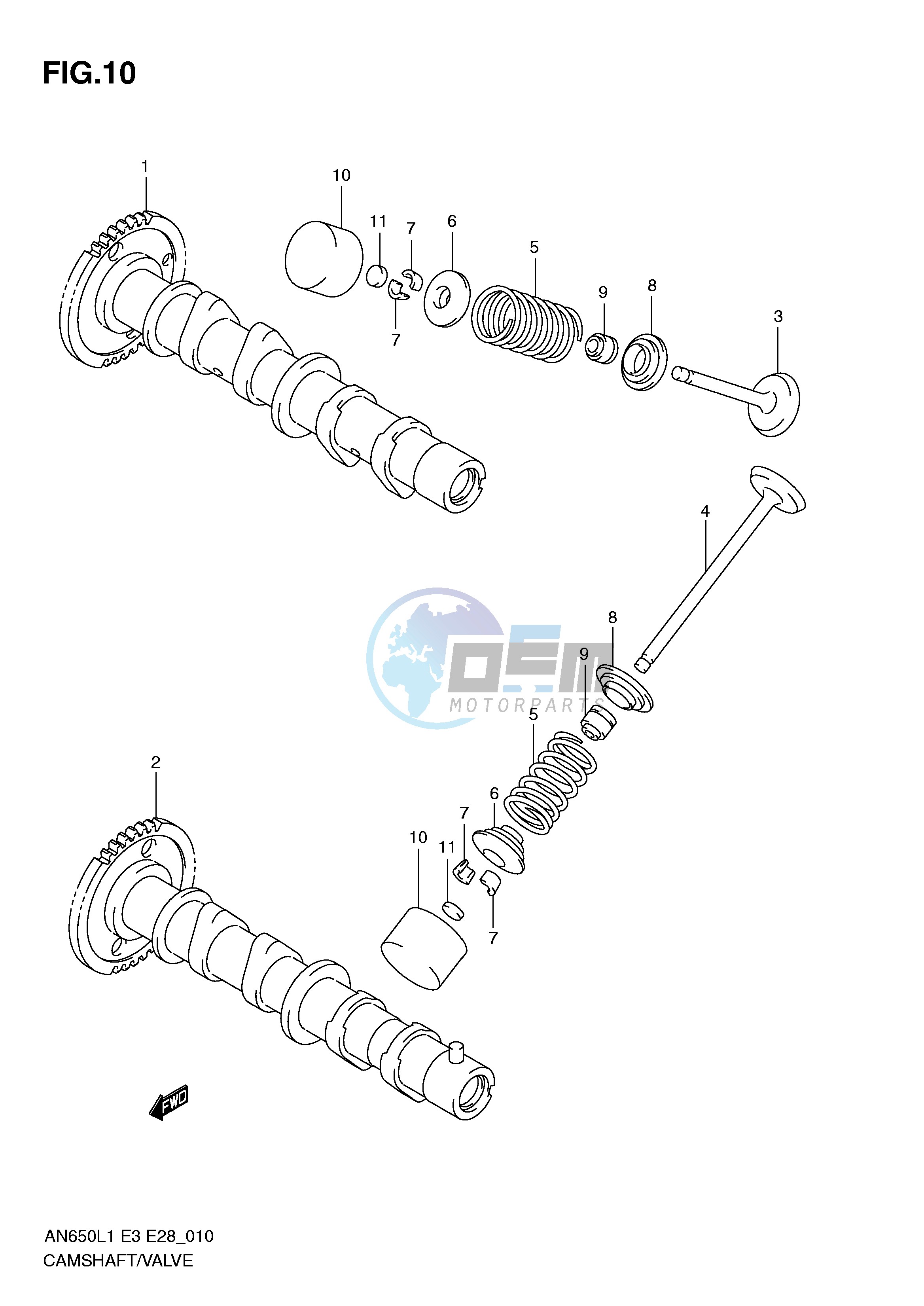 CAM SHAFT VALVE